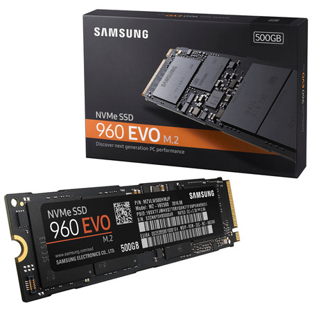 SSD SAMSUNG 960 EVO M.2 NVMe 500GB