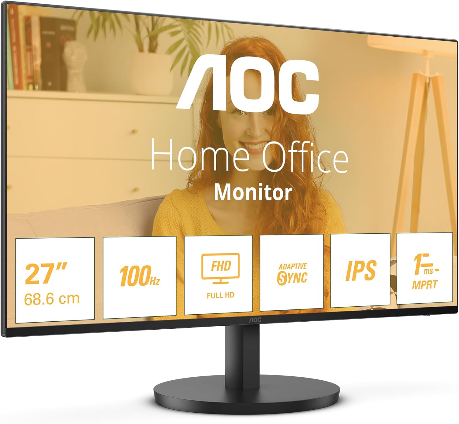 MONITOR AOC 27 27B3HA2  IPS 100Hz F.HD HDMI MULTI