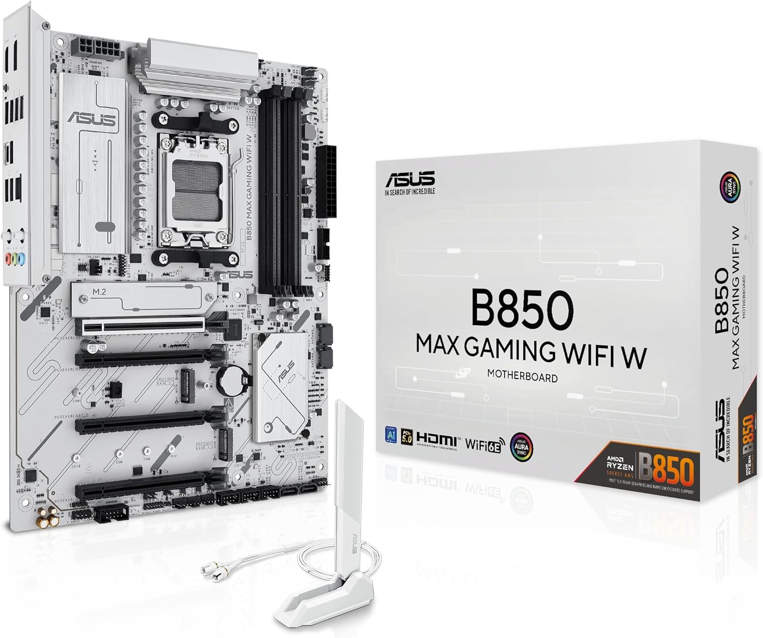 ASUS B850 MAX GAMING WI-FI W AM5 DDR5 M.2 