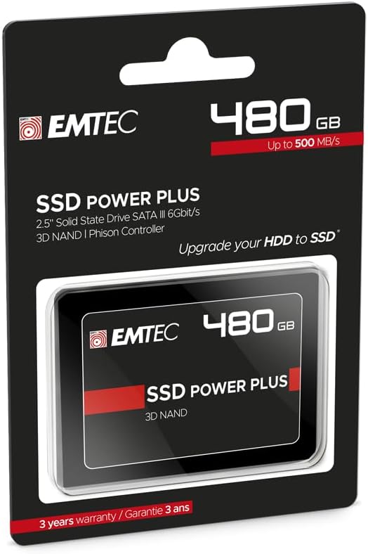 SSD EMTEC POWER PLUS X150 SATA 480GB