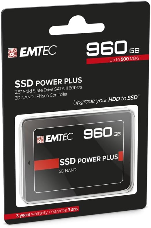 SSDEMTC X150 POWER PLUS 960GB 2,5