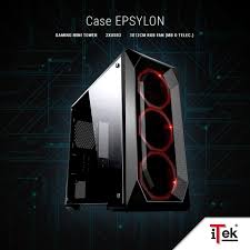 CASE ITEK EPSYLON GAMING RGB ATX USB3