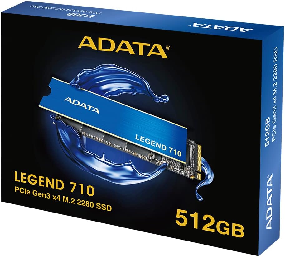 SSD ADATA PCIe LEGEND 800 M.2 2280 NVMe 512GB