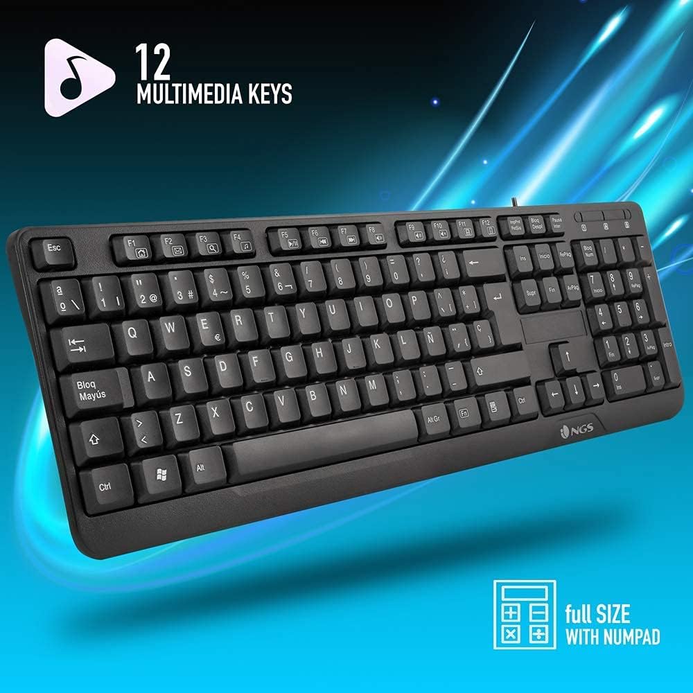TASTIERA NGS FUNKYV3 USB 12 TAST MULTI