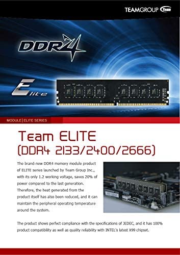 TEAMGROUP ELITE 16GB PC2400 DDR4 CL16