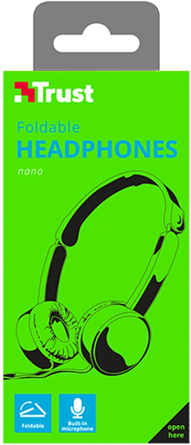 TRUST HEADPHONES NANO FOLDABLE