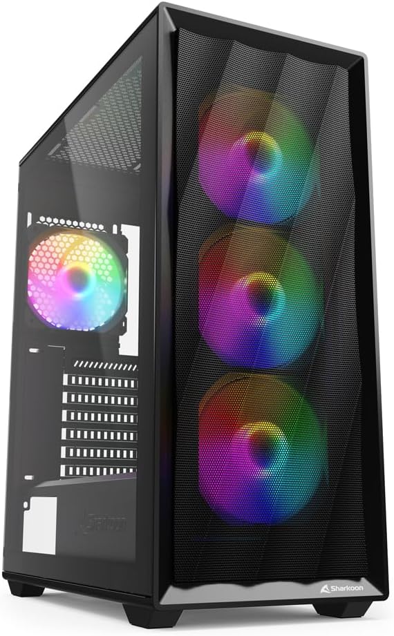 SHARKOON VK4 RGB ATX RAINBOW