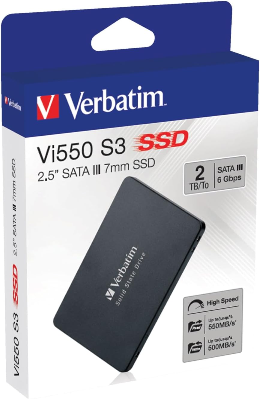 SSD VERBATIM 2.5 2TB VI550 SATA6Gbs