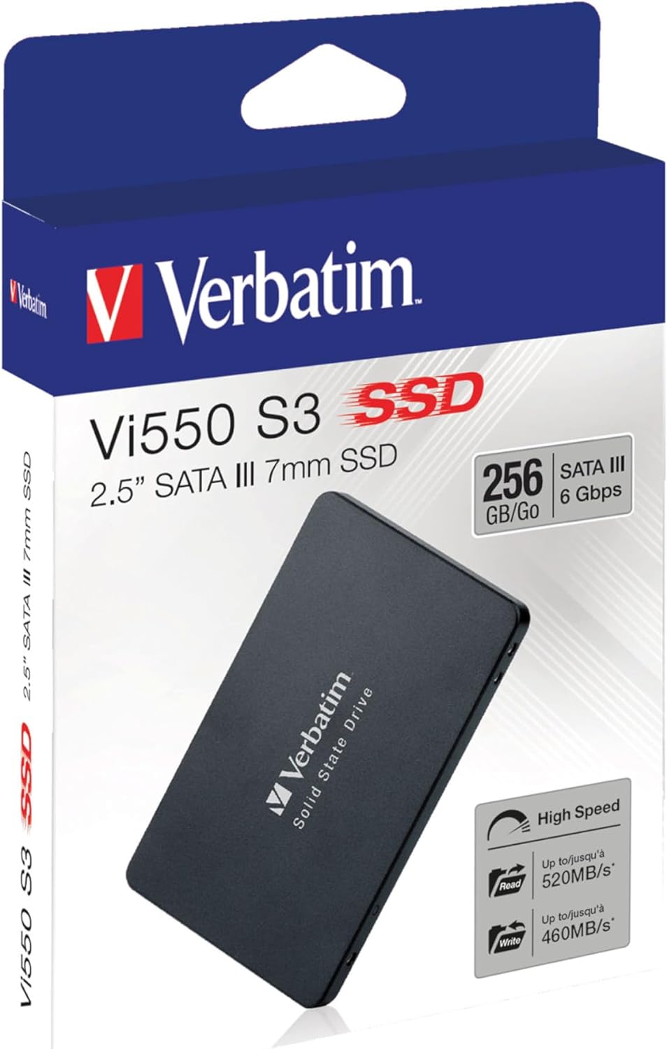 SSD VERBATIM VI500 S3 256GB SATA 2,5