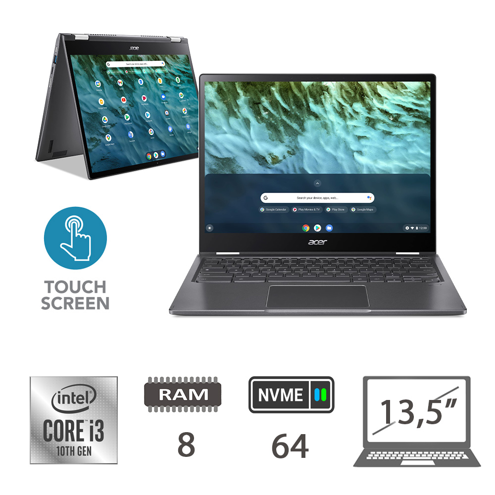 ACER CHROMEBOOK SPIN I3 -1011 64GB 8GB OSCH