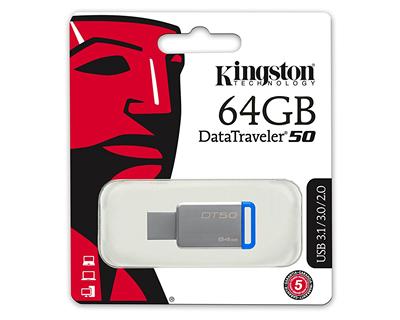 PENDRIVE KINGSTON DT50 64GB USB3.1