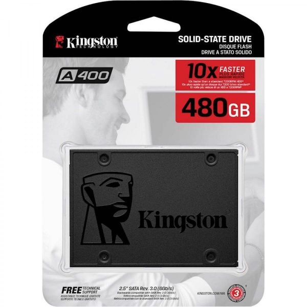 SSD KINGSTON A400 2.5 480GB SATA6Gbs