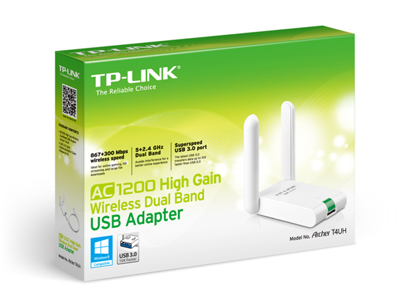 TP-LINK ARCHER T4UH WI-FI DUAL BAND USB3