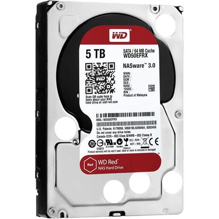 HD WD50EFRX 6TB 64MB WD RED SATA6Gb/s