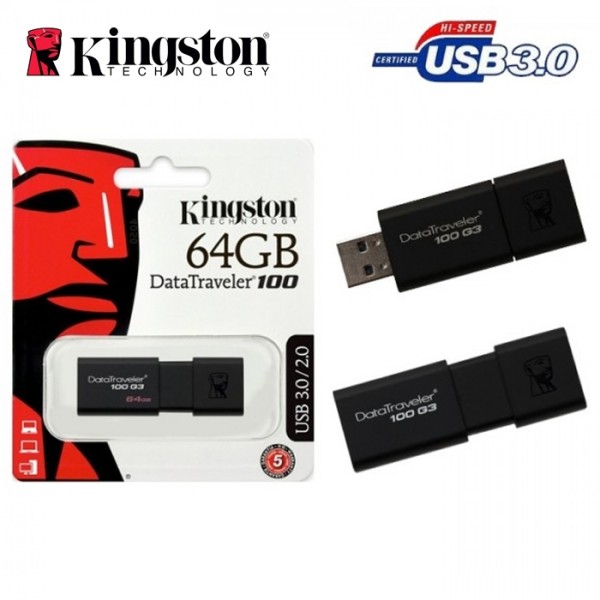 PENDRIVE KINGSTON DT100G3 64GB USB3.0