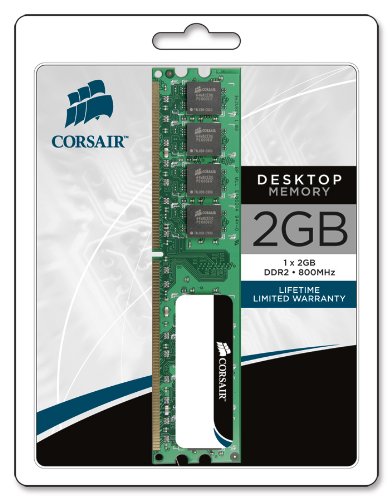 RAM CORSAIR 2GB PC2-6400 DDR2-800 CL5