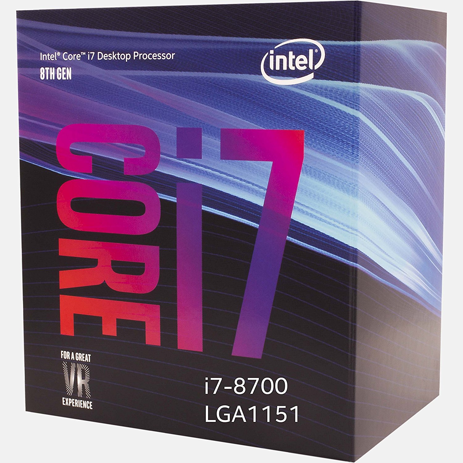 CPU INTEL COREi7-8700 3.2GHz 12MB 1151