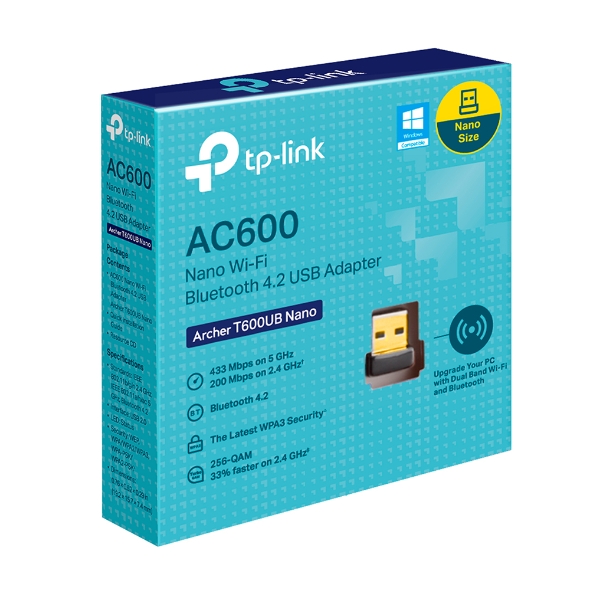 TP-LINK AC600 T600UB WI-FI + BLUETOOTH 4.2
