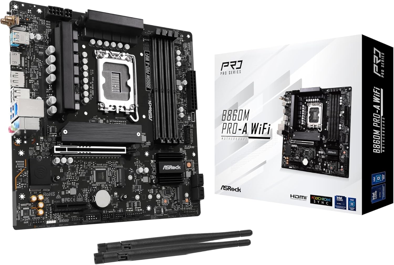 MB ASROCK B860M PRO-A WI.FI DDR5 LGA1851
