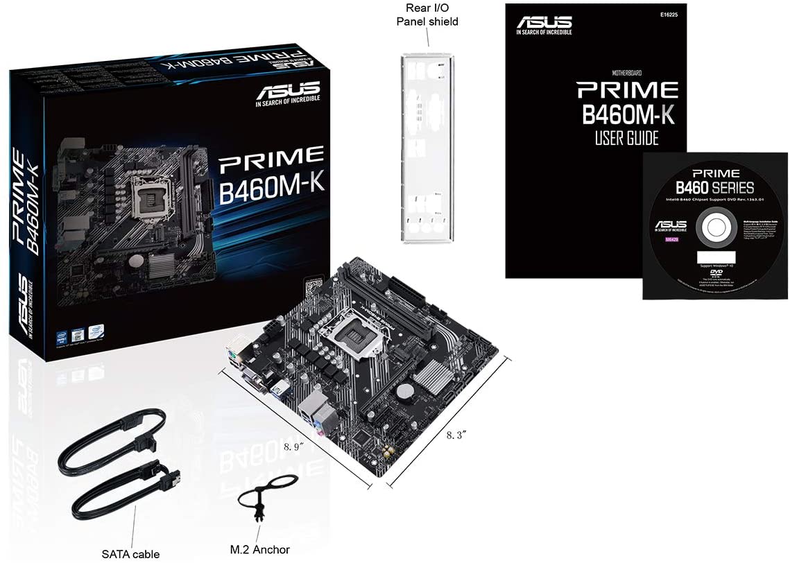 MB ASUS B460M-K PRIME M.2 DDR4 M.ATX LGA 1200