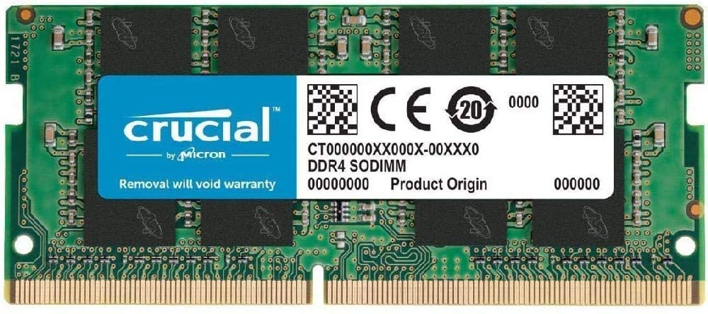 MEM CRUCIAL 16GB DDR4 2666MHz 1.2v CL19 X NOTEBOOK