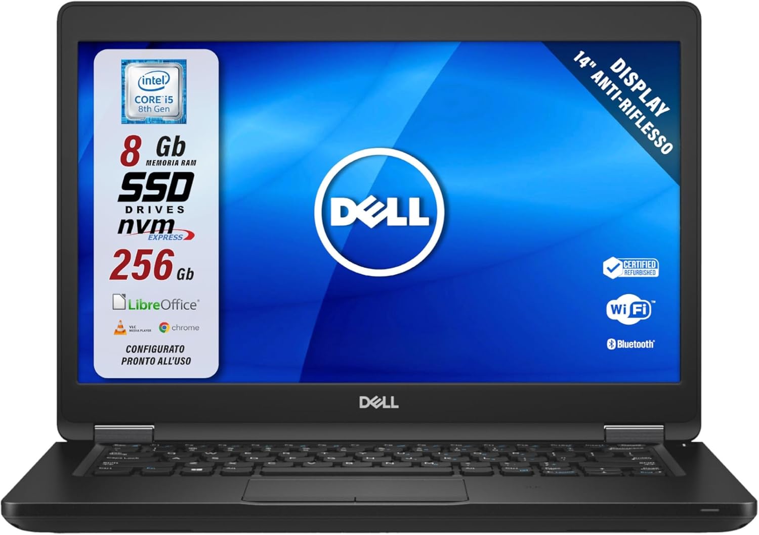 DELL 5490  I5-8GB RAM SSD256GB W11P