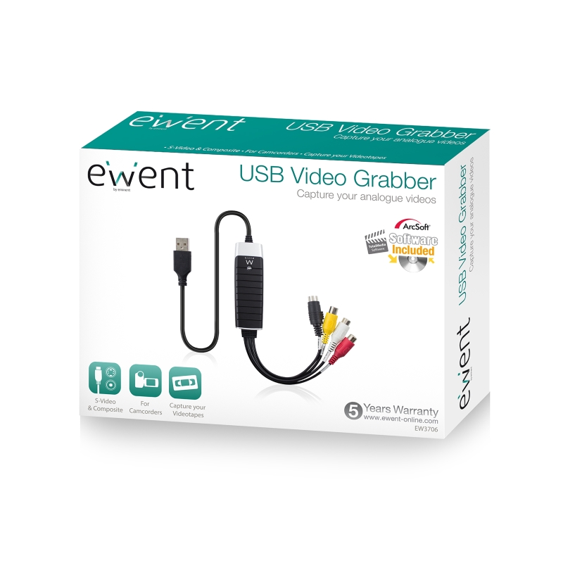 VIDEO GRABBER USB2.0 EWENT EW3705