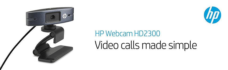 WEBCAM HP HD 2300 HD720p USB2.0