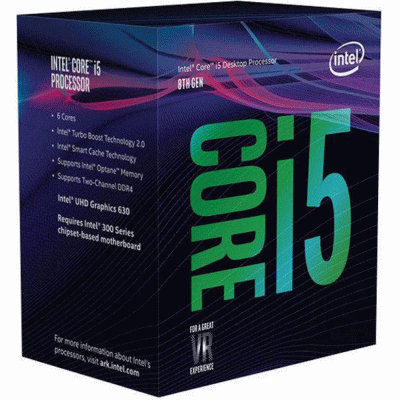 CPU INTEL COREi5-8600K 3.6GHz 9MB sk1155