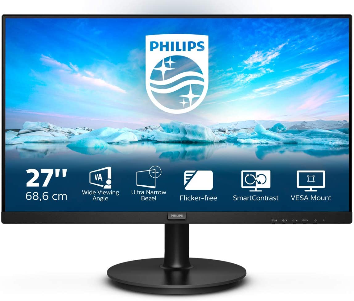 MONITOR PHILIPS 271V8LPH LED IPS FULL HD HDMI