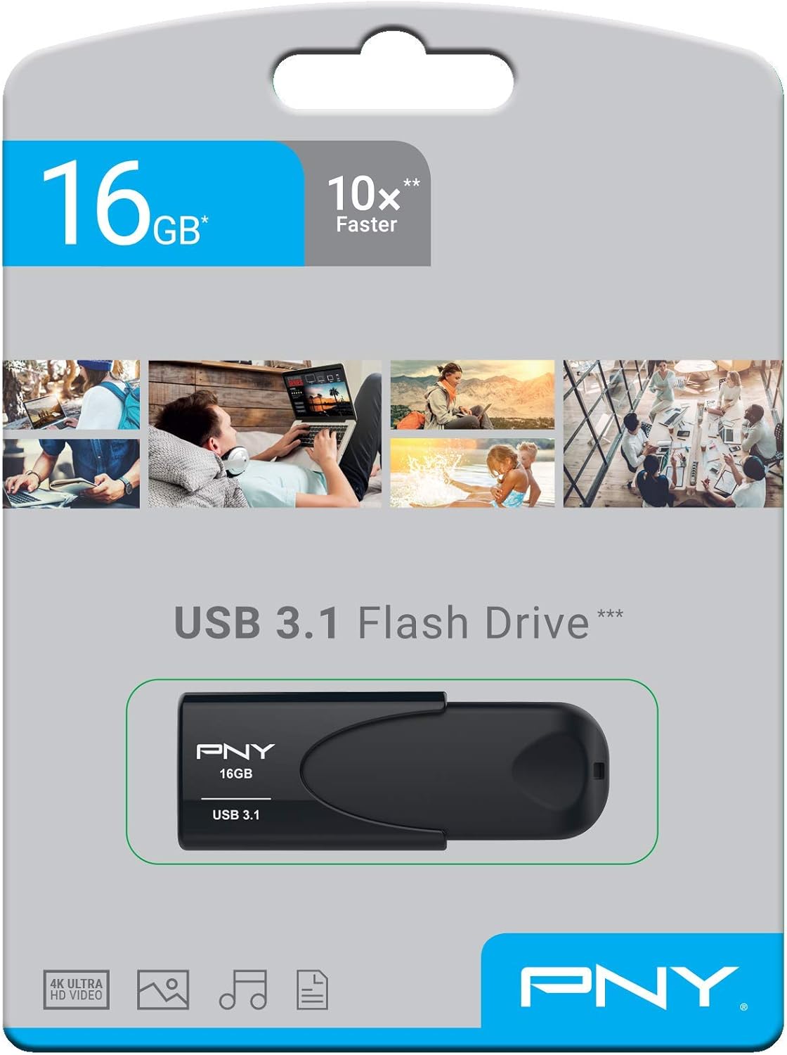 PENDRIVE PNY USB 3.1 80MBs 16GB