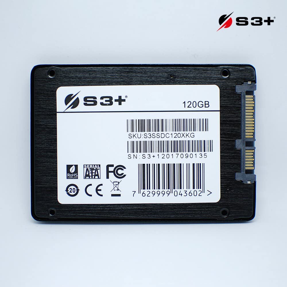 SSD S3+ 2.5 120GB SATA6Gbps