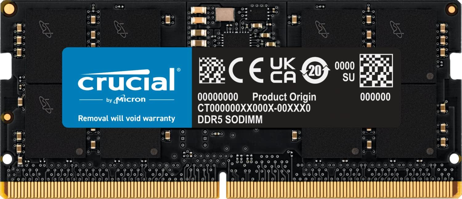 MEM CRUCIAL 16GB DDR5 NOTEBOOK 4800MHz 
