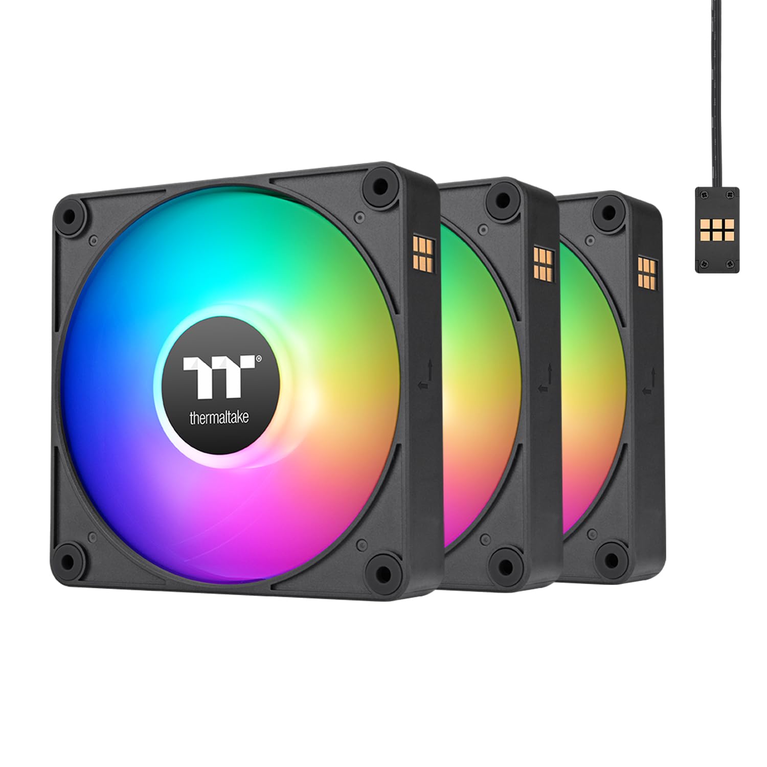 KIT 3 FAN THERMALTAKE ARGB CT140 