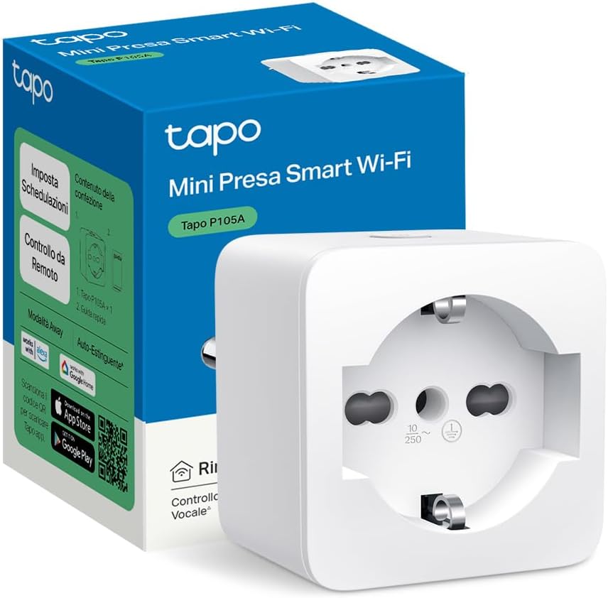 TAPO PRESA P105A HOME WI-FI 10A APP TP LINK