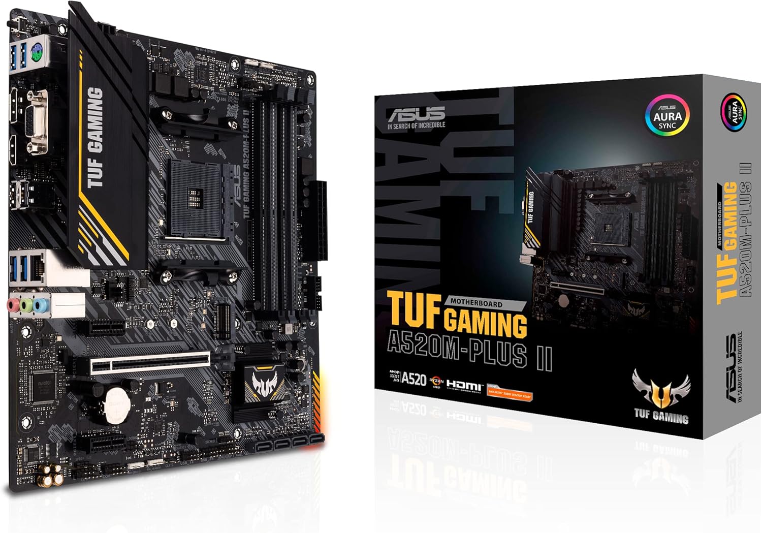 ASUS TUF GAMING A520M-PLUS II AM4 DDR4 M.ATX
