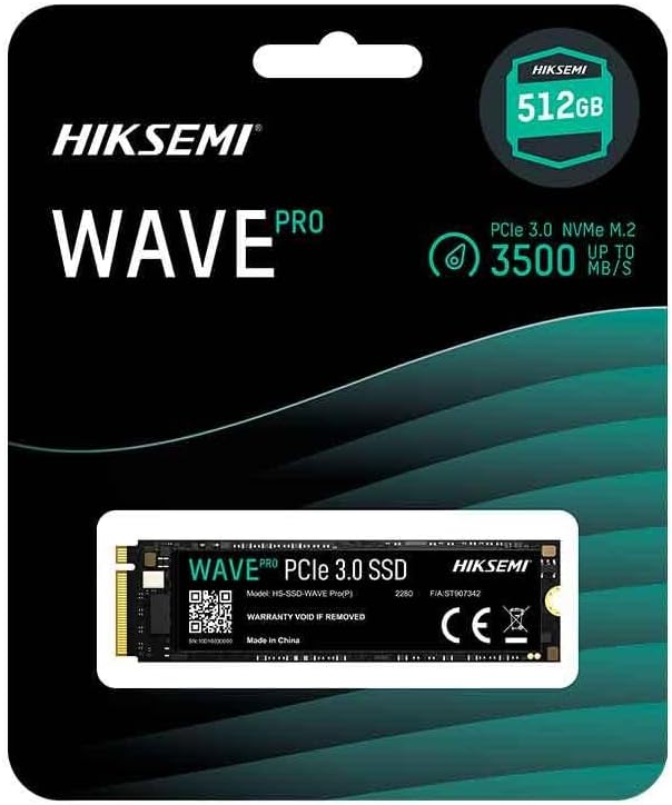 WAVE HIKSEMI PRO 512GB NVME 3500UP TO MB