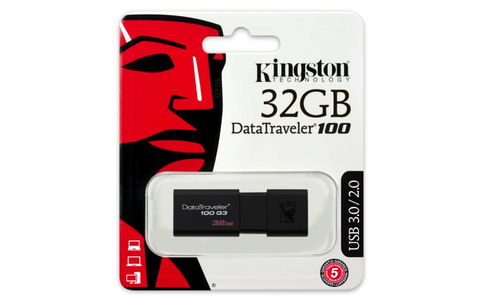PENDRIVE KINGSTON DT100 G3 32GB USB3.0