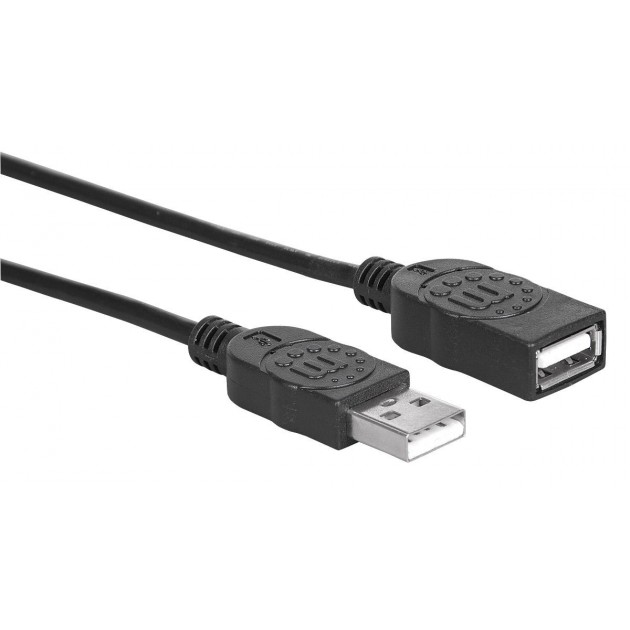 CAVO PROLUNGA USB 2.0 TIPO A/A M/F 1.8M
