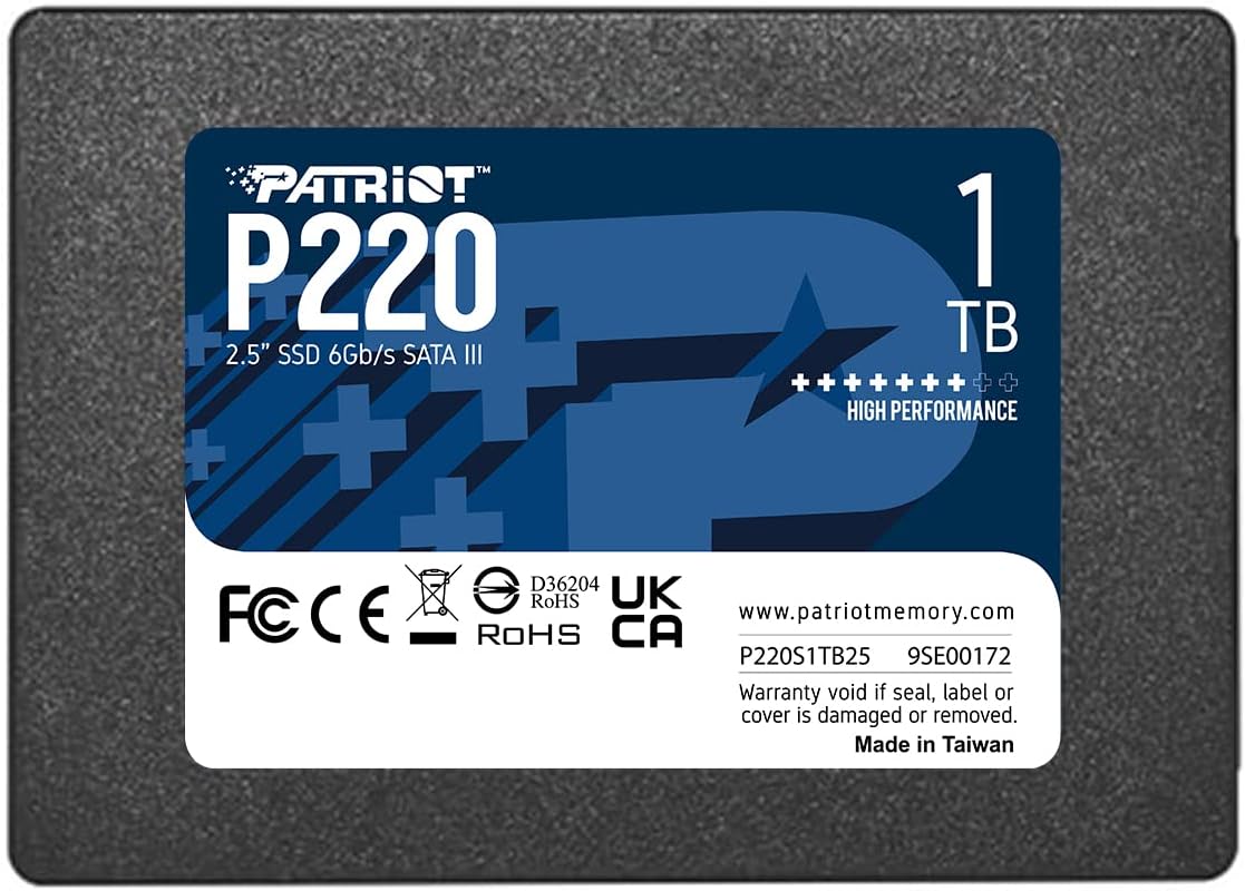 PATRIOT SSD 1 TB P220 2,5 SATA