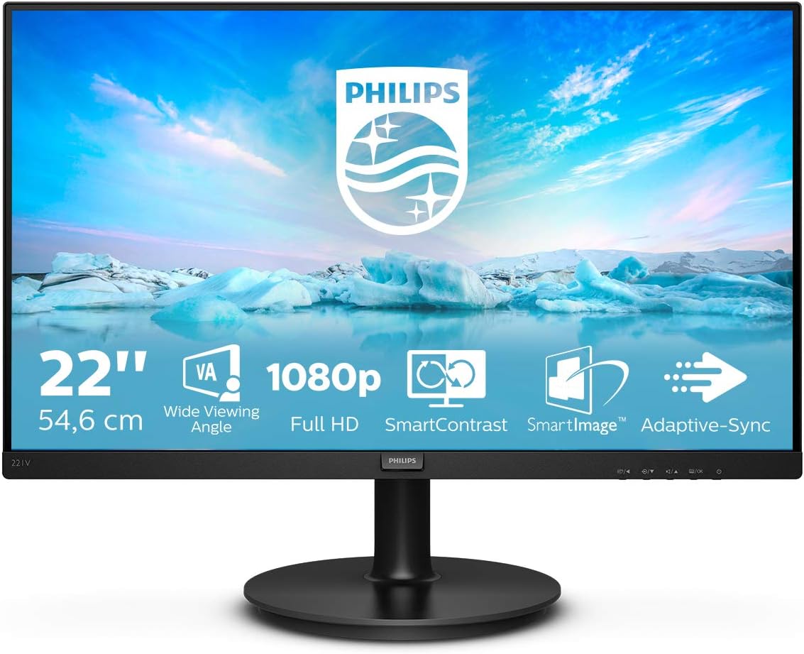 MONITOR 22 PHILIPS 221V8 75Hz HDMI VGA