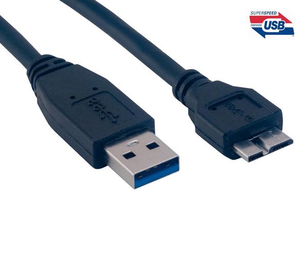 CAVO USB TIPO A/MICRO-B M/M 0,8m USB3.0